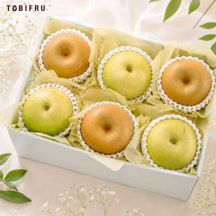梨食べ比べ 6玉入り