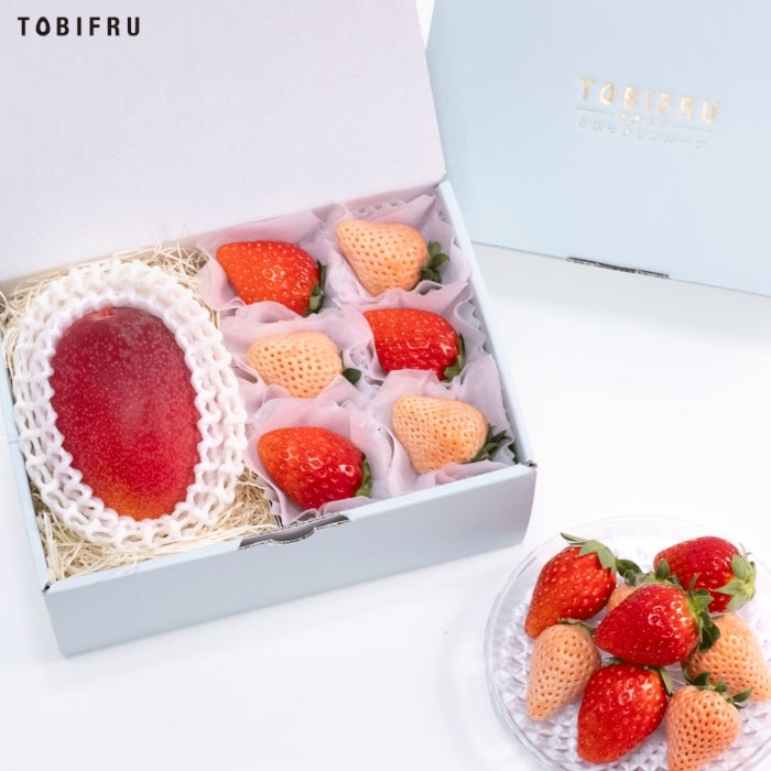 季節のフルーツセット A（ミニマンゴー・いちご2品種）